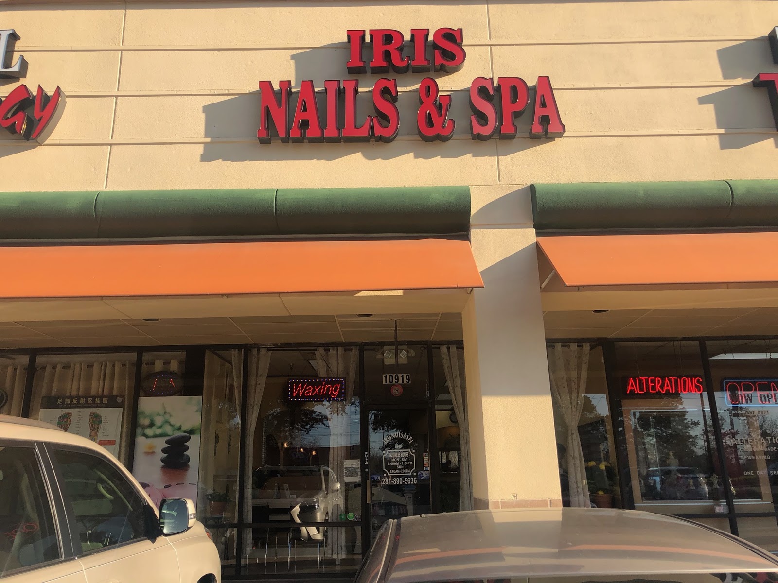 Iris Nails & Spa salon interior
